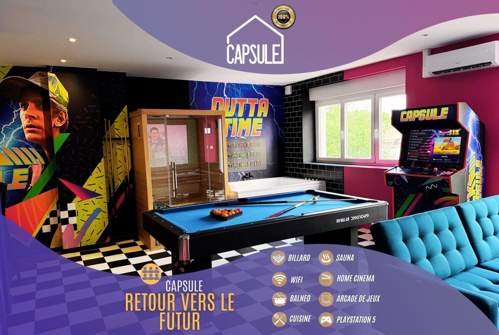 Capsule Retour Vers Le Futur موبيج المظهر الخارجي الصورة